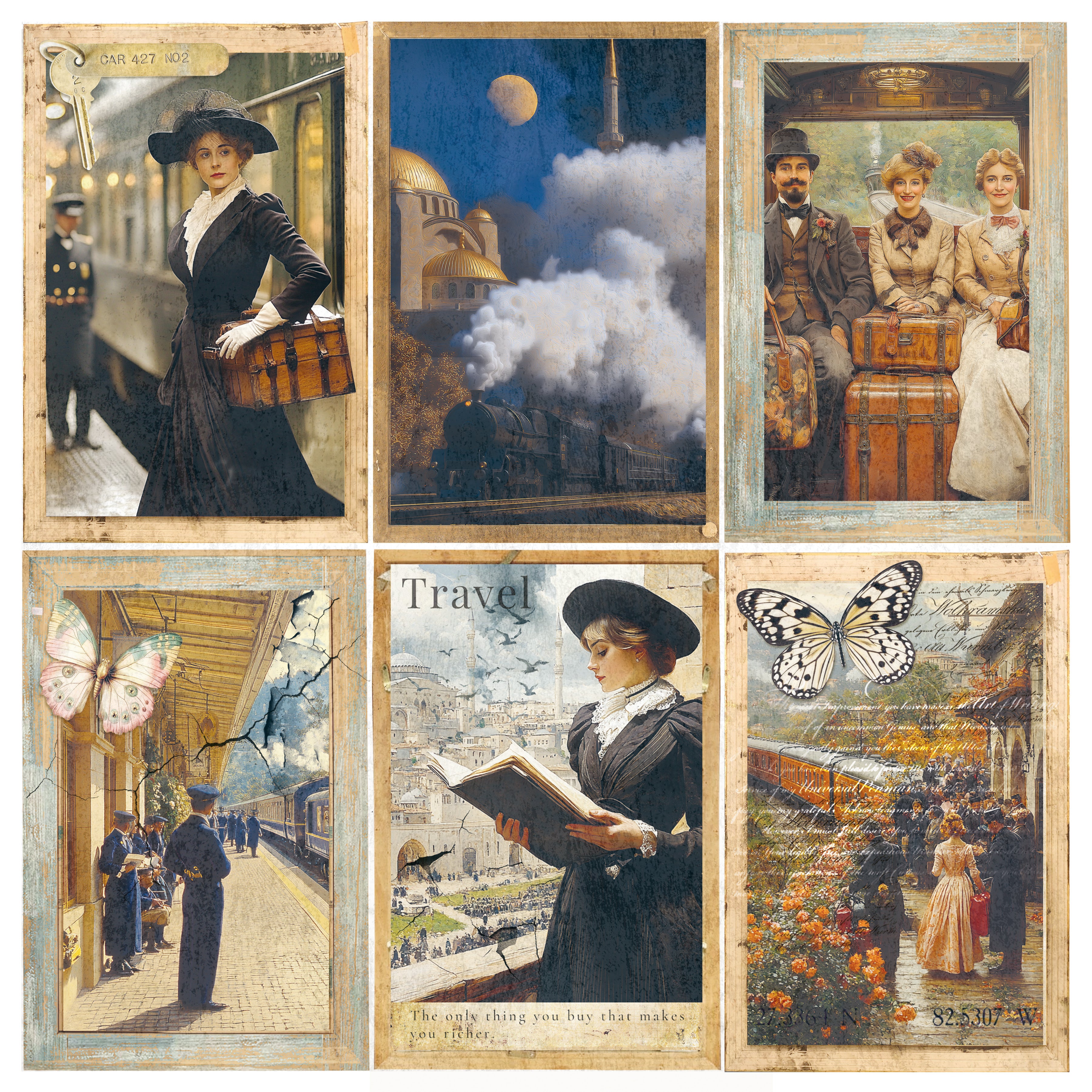 Eastern Journey Paper Pad 12"x12" 12/Pkg