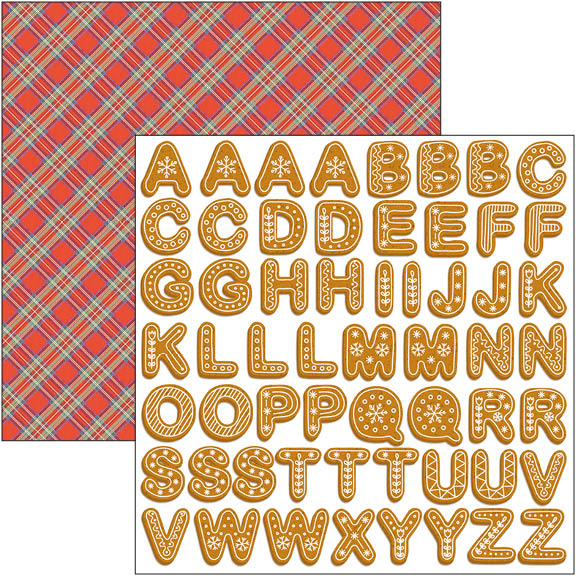 Ciao Bella Dear Santa Fussy Cut Pad 6"x6" 24/Pkg