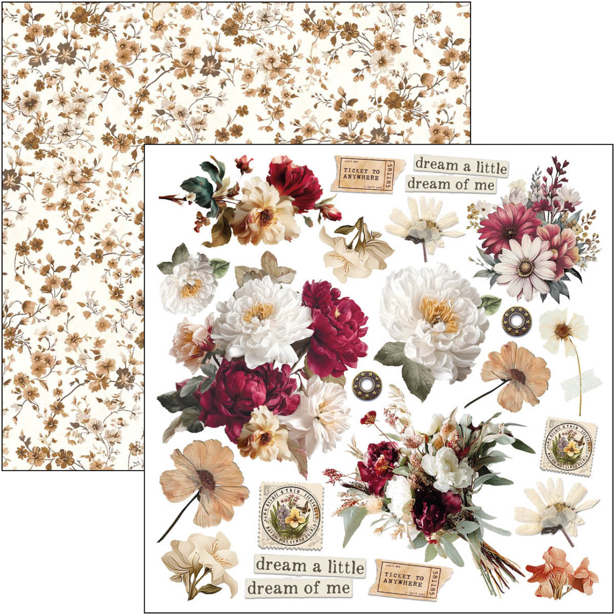 Book Lovers Fussy Cut Pad 6"x6" 24/Pkg