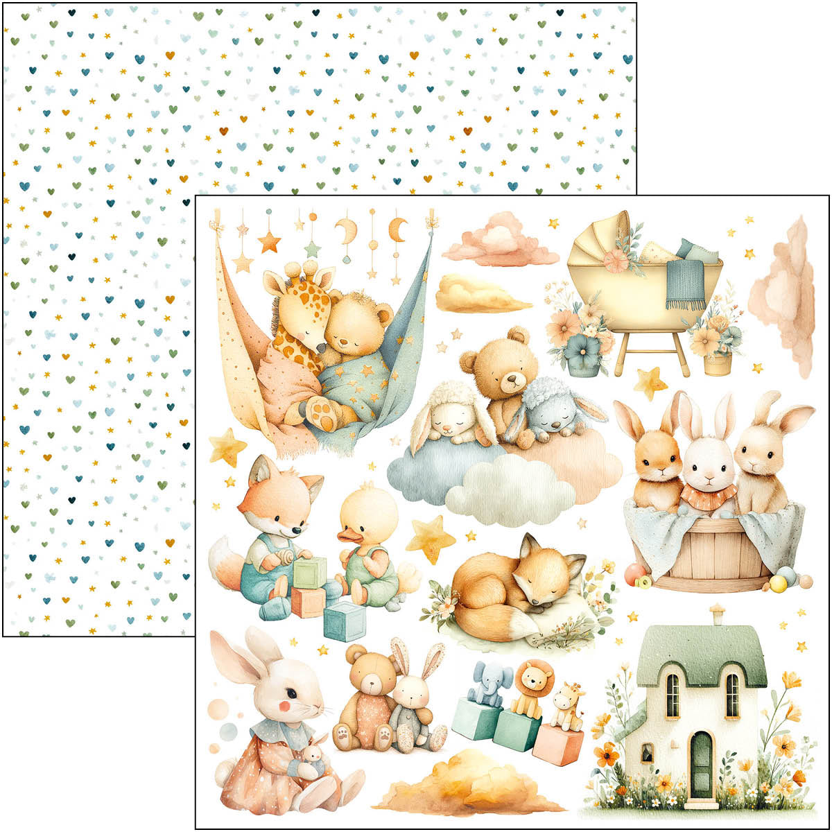 Lunibloom Fussy Cut Pad 6"x6" 24/Pkg