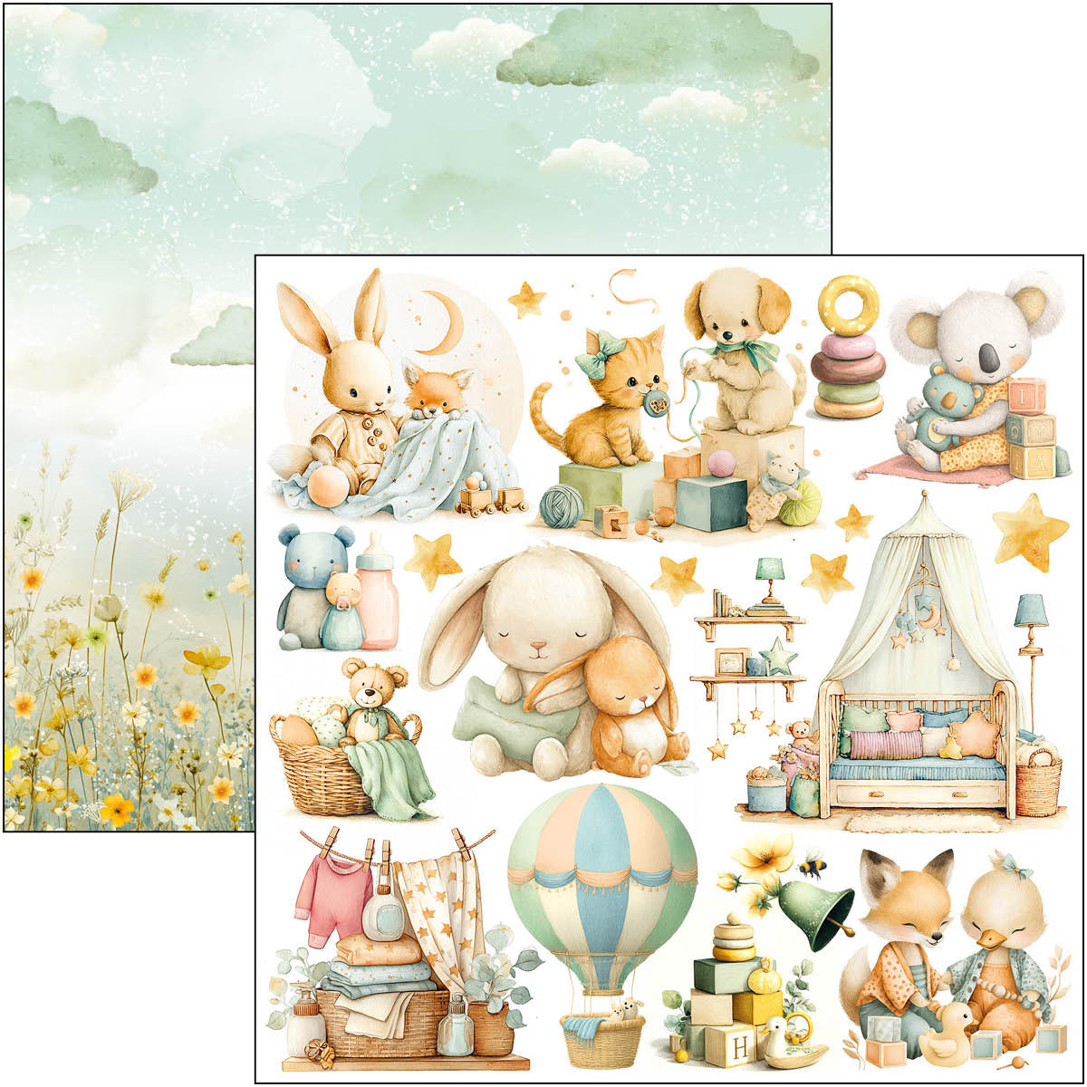 Lunibloom Fussy Cut Pad 6"x6" 24/Pkg