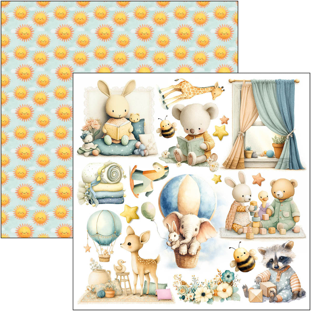 Lunibloom Fussy Cut Pad 6"x6" 24/Pkg