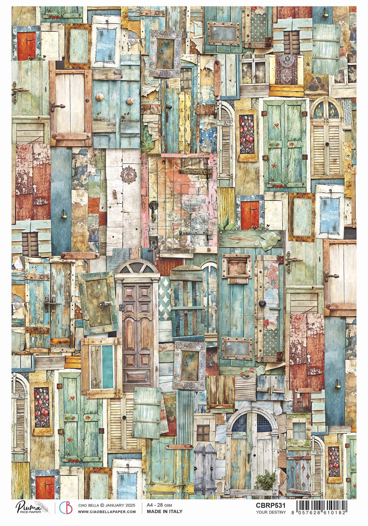 Rice Paper A4 Your destiny - 5 Sheets