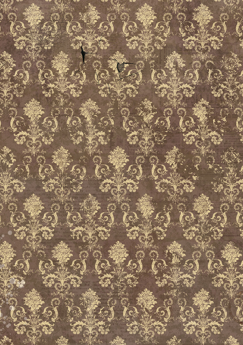 Rice Paper A5 MIXED 8/Pkg Cabinet Of Curiosities