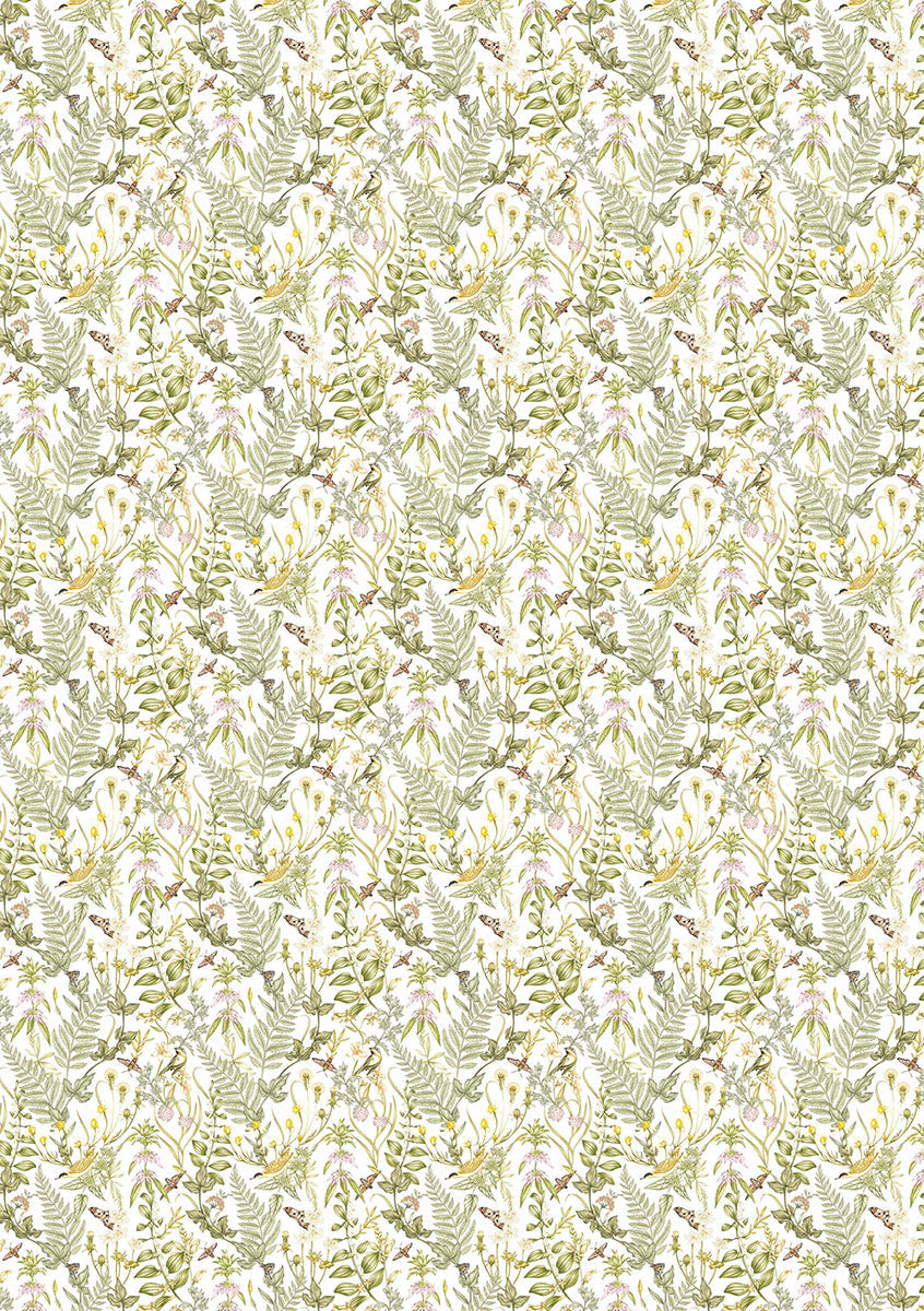 Rice Paper A5 MIXED 8/Pkg Secret Garden