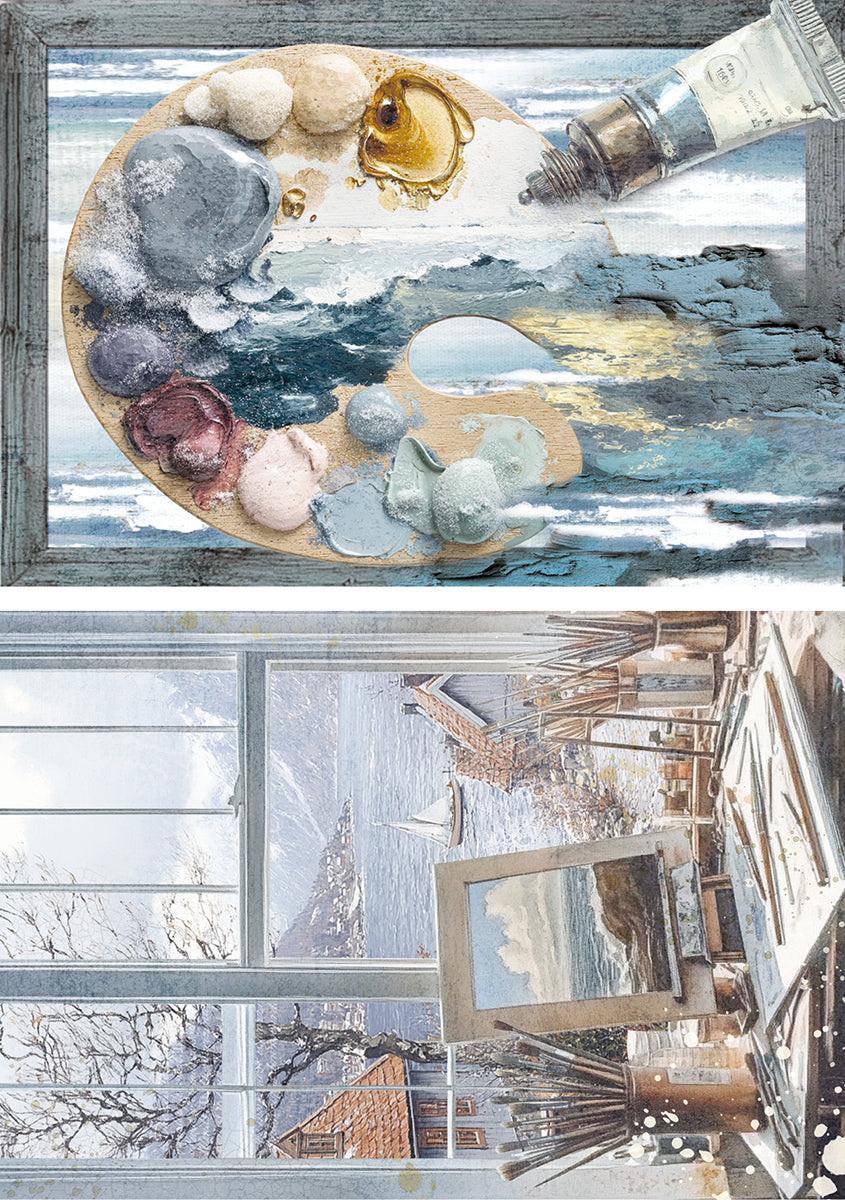 Rice Paper A5 MIXED 8/Pkg An Artist Journey