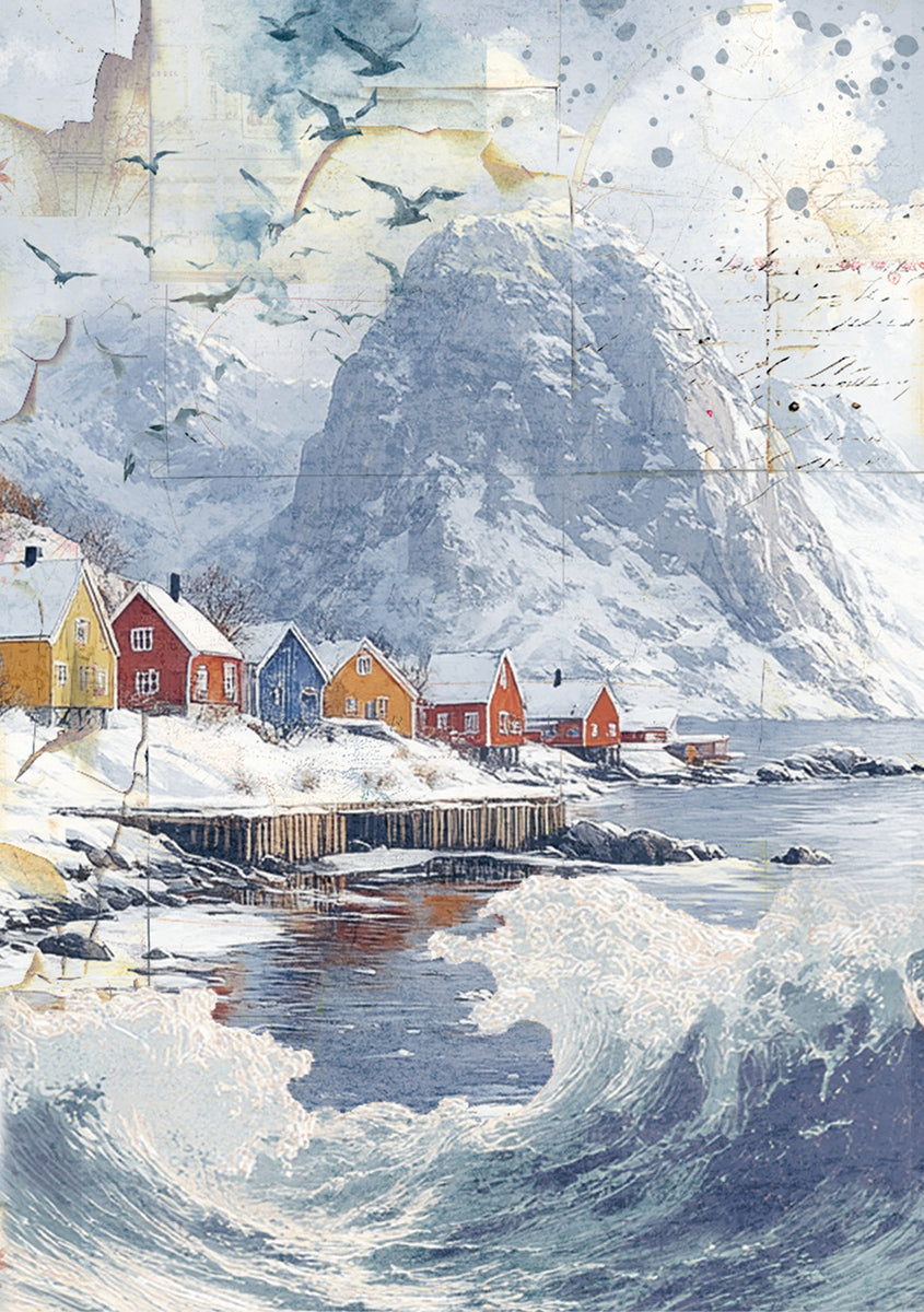 Rice Paper A5 MIXED 8/Pkg An Artist Journey