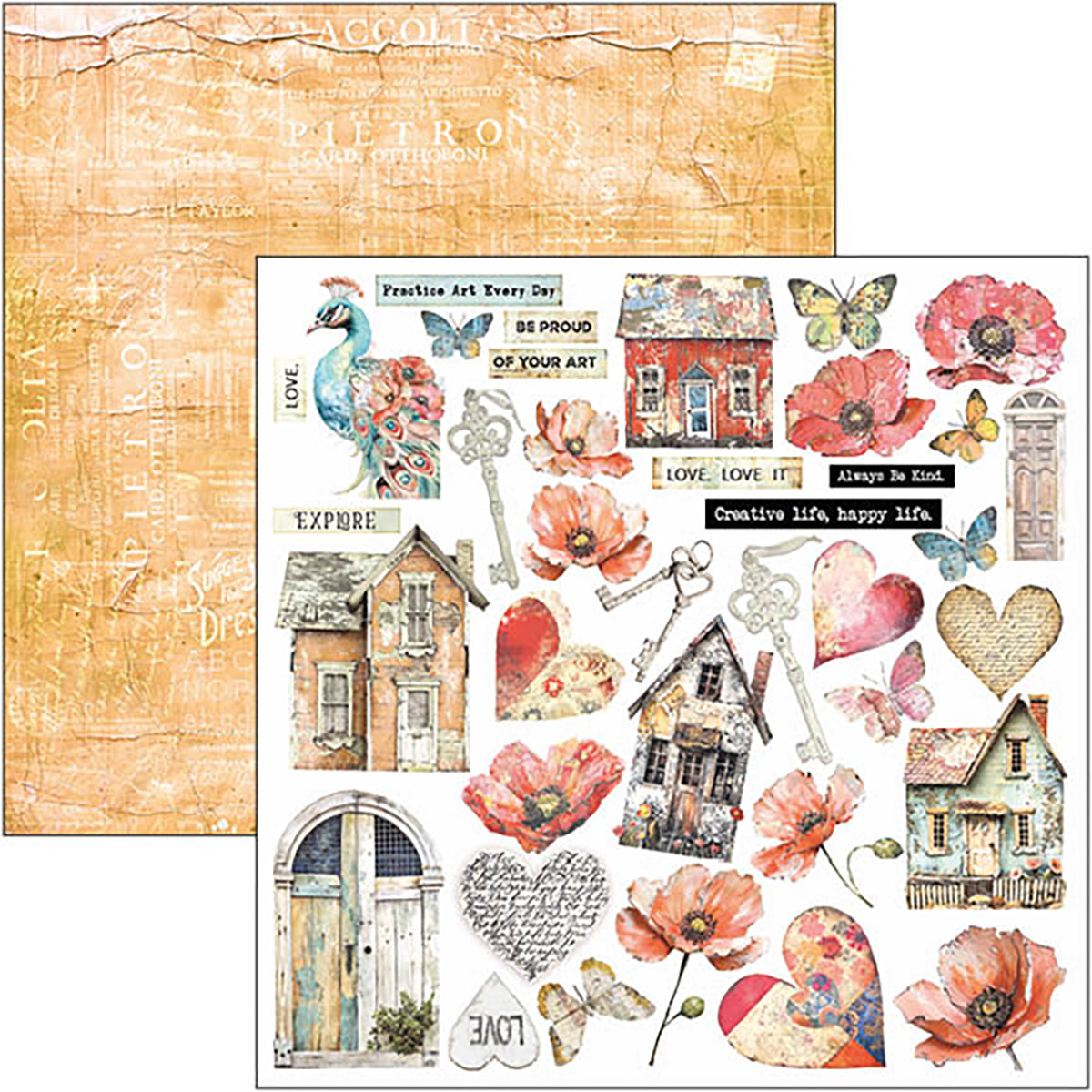 Majestic Dream Patterns Pad 12"x12" 8/Pkg