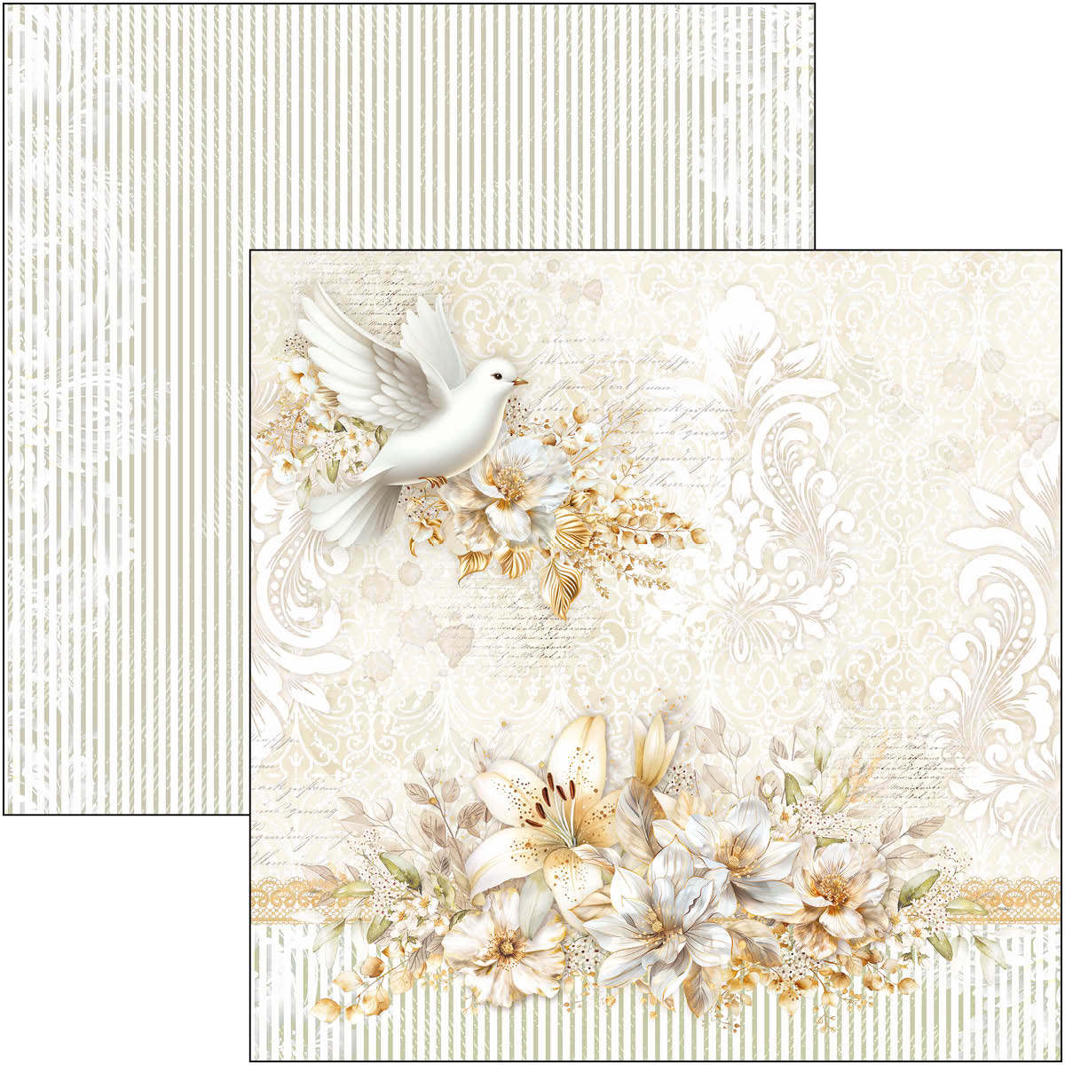 Blessing Day Patterns Pad 12"x12" 8/Pkg
