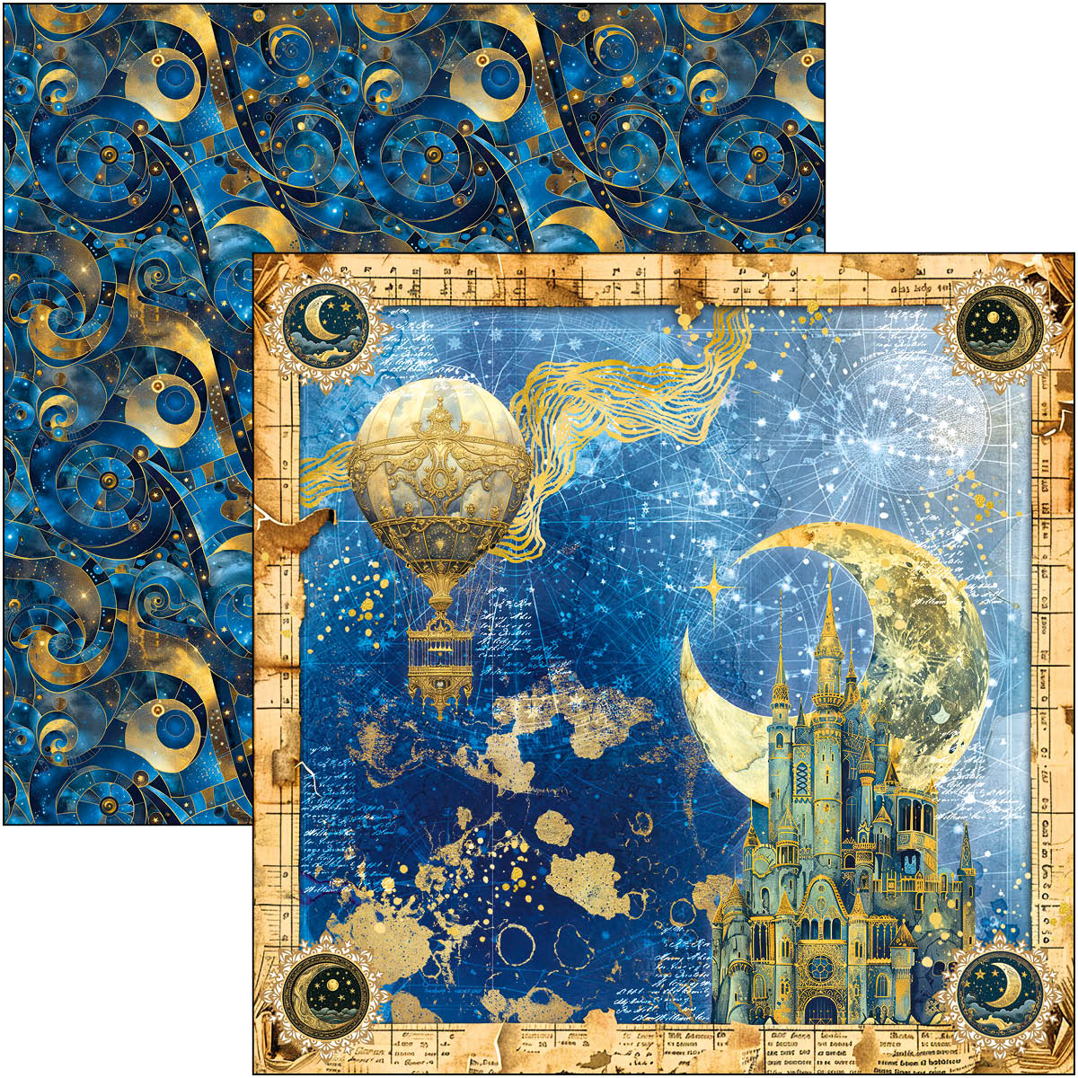Celestial Patterns Pad 12"x12" 8/Pkg
