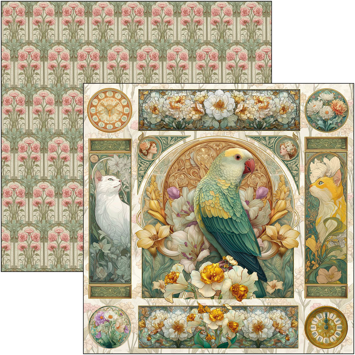 Artemis Patterns Pad 12"x12" 8/Pkg