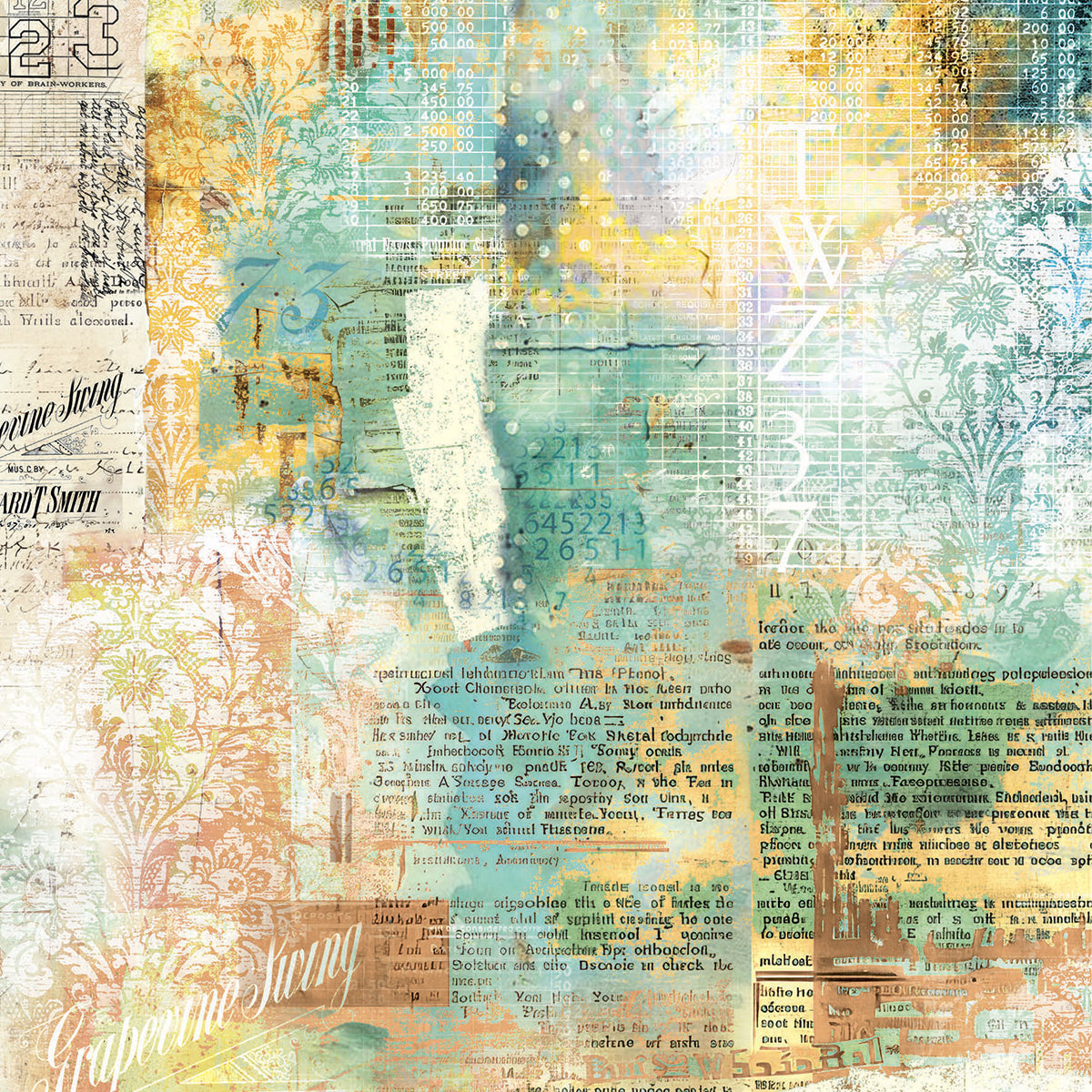 Vellum Majestic Dream Fussy Cut 6"x6" 6/Pkg