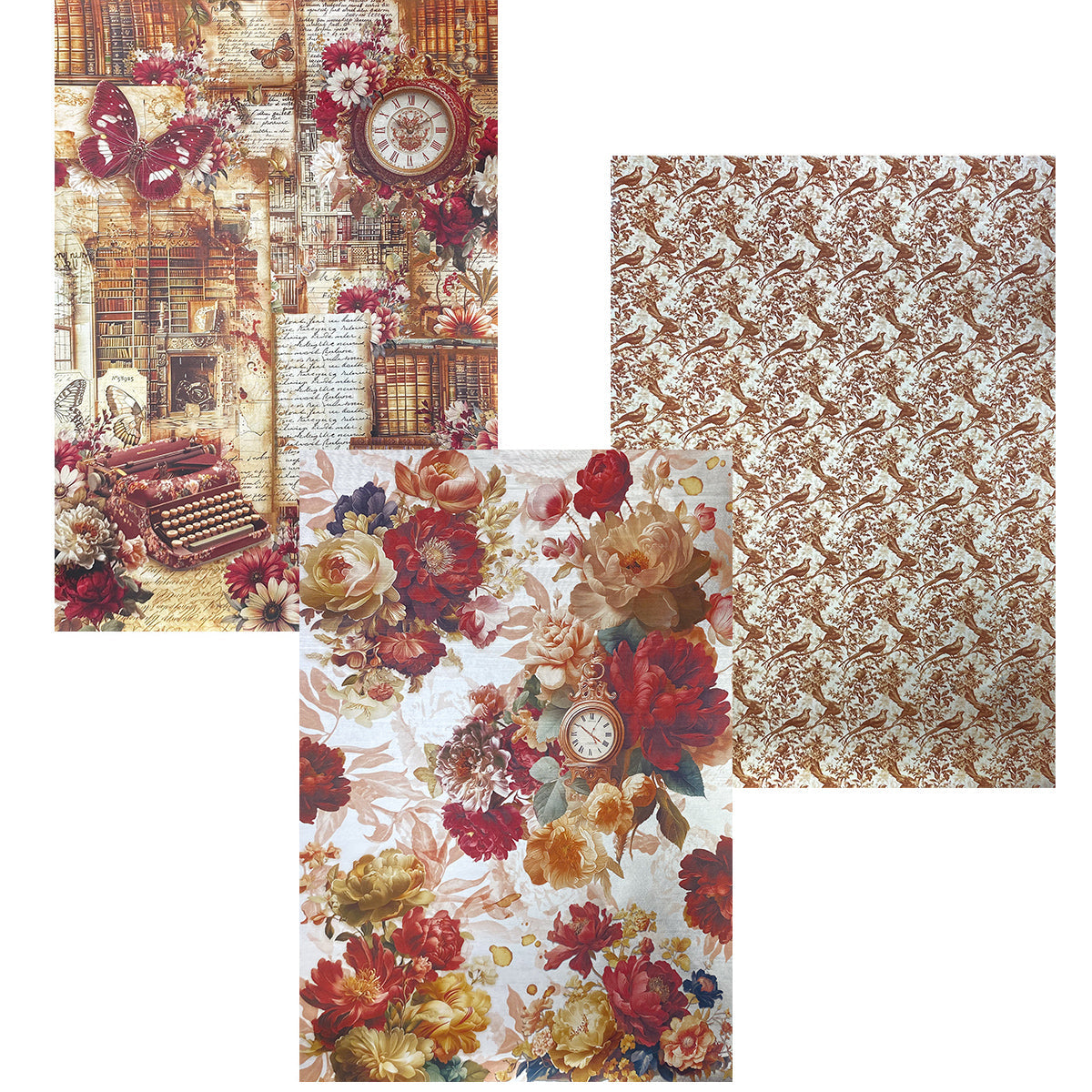 Deluxe Paper Silver & Vellum Dual Pack A4 MIXED 6/Pkg Book Lover