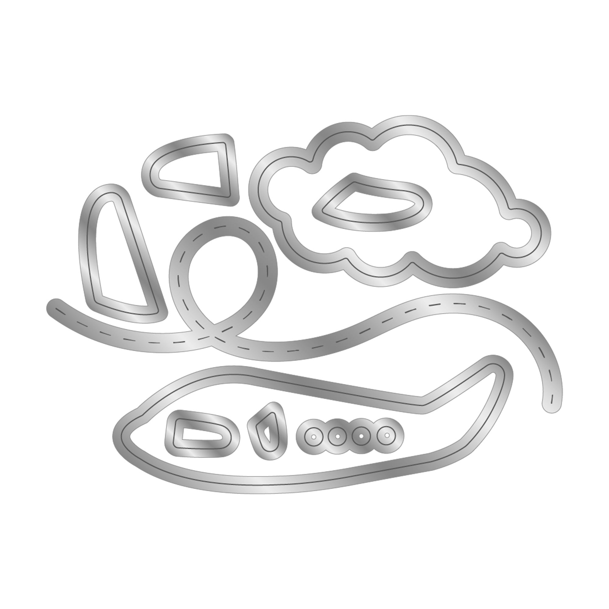 Crafter’s Companion Celebrate Good Times Collection Metal Die - Aeroplane