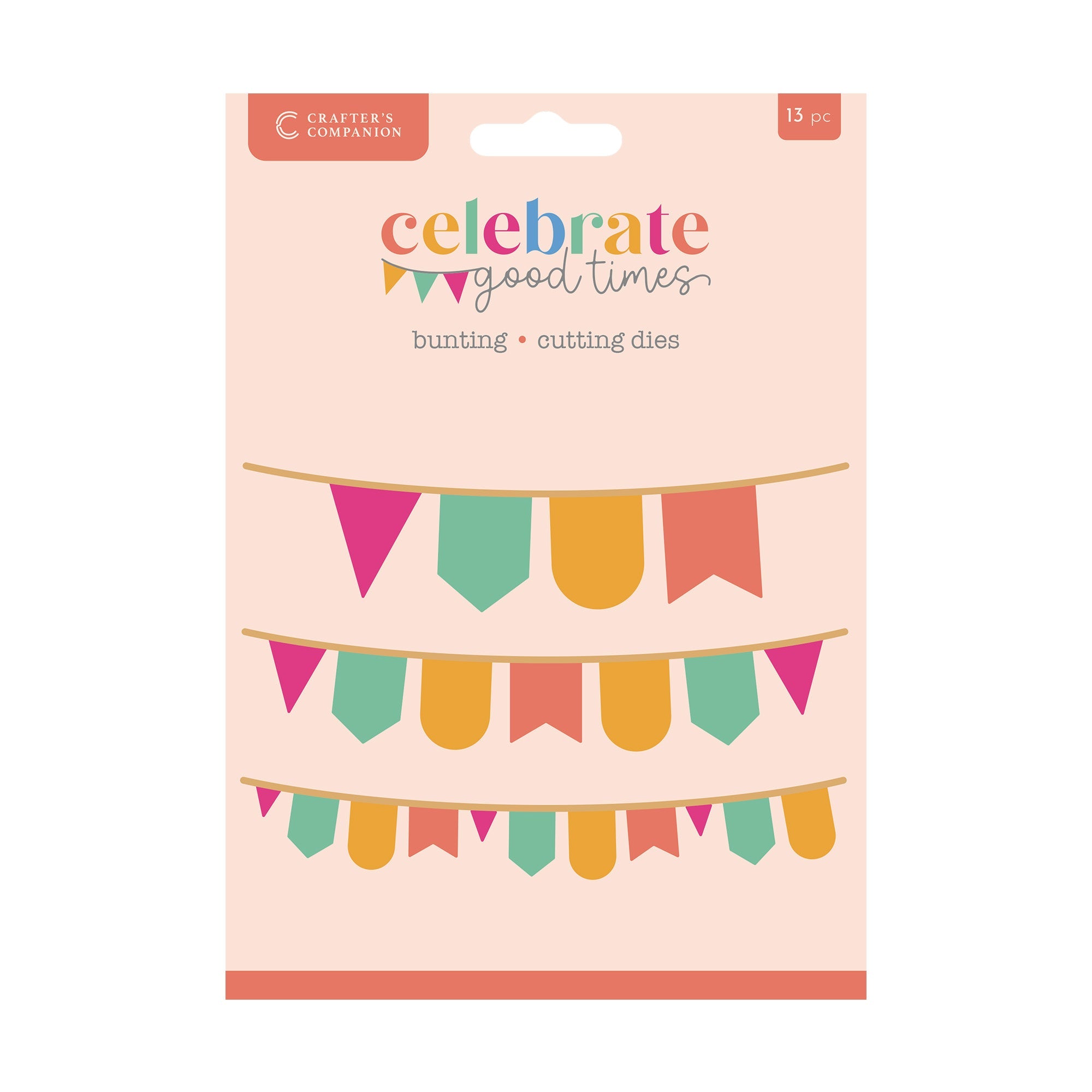 Crafter’s Companion Celebrate Good Times Collection Metal Die - Bunting