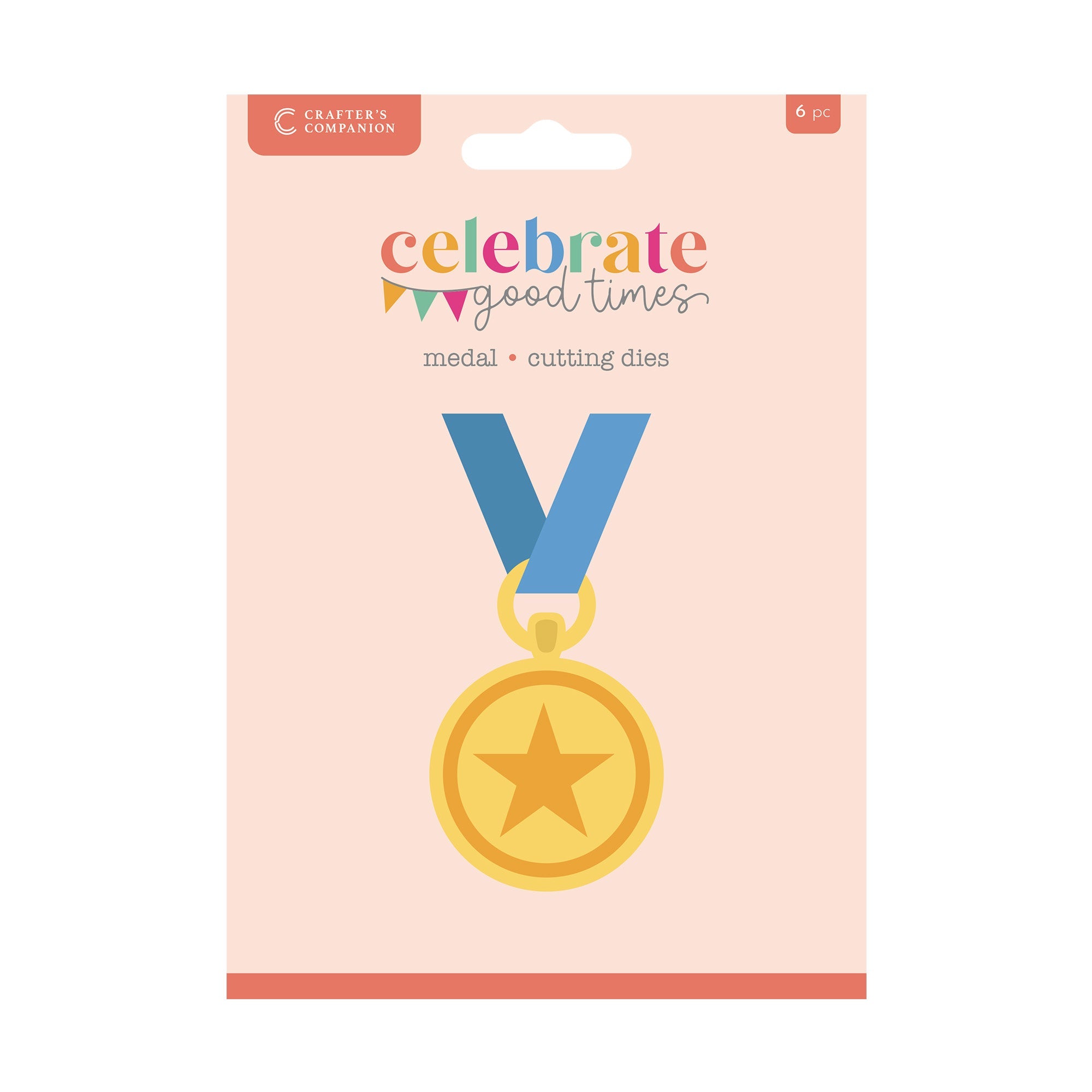 Crafter’s Companion Celebrate Good Times Collection Metal Die - Medal