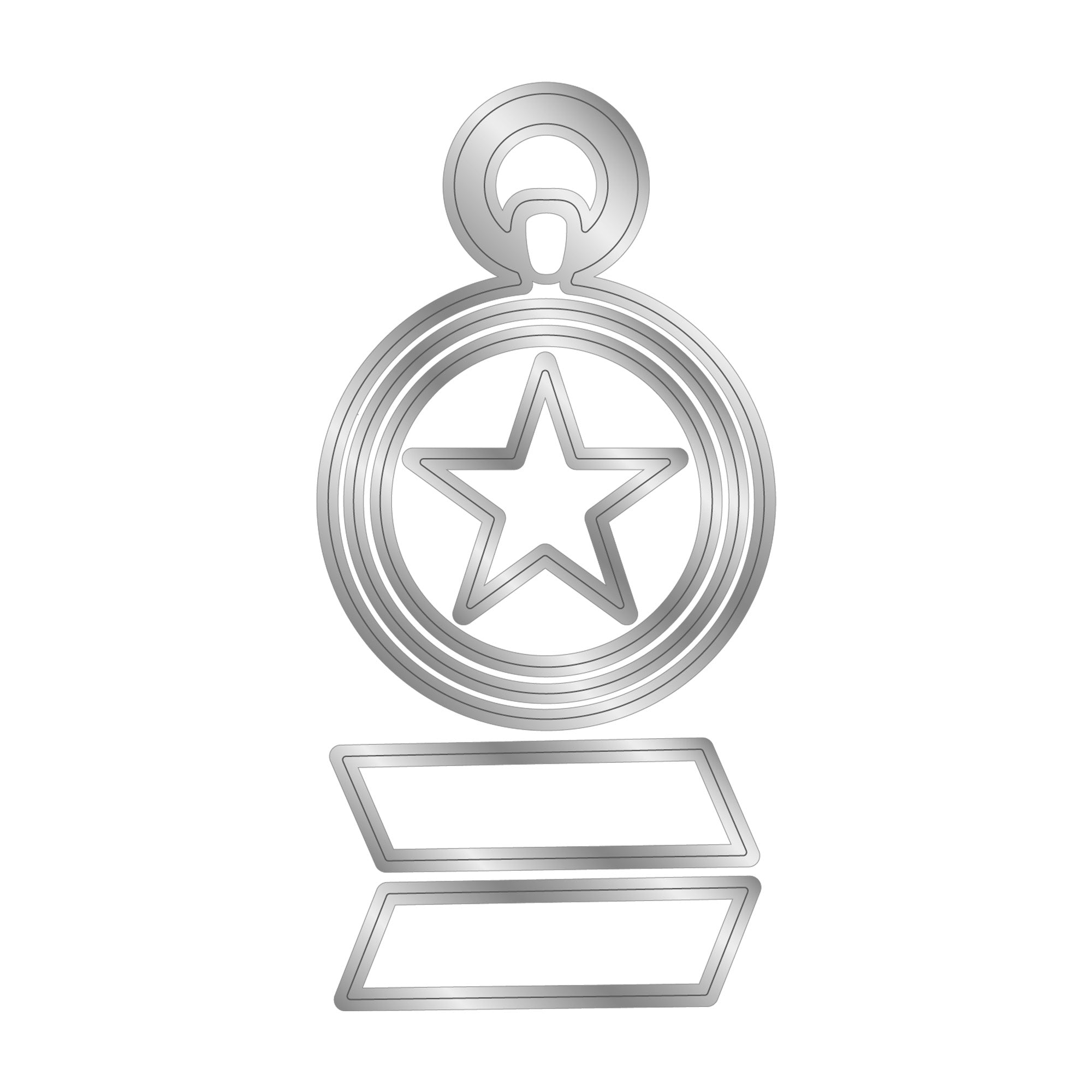 Crafter’s Companion Celebrate Good Times Collection Metal Die - Medal