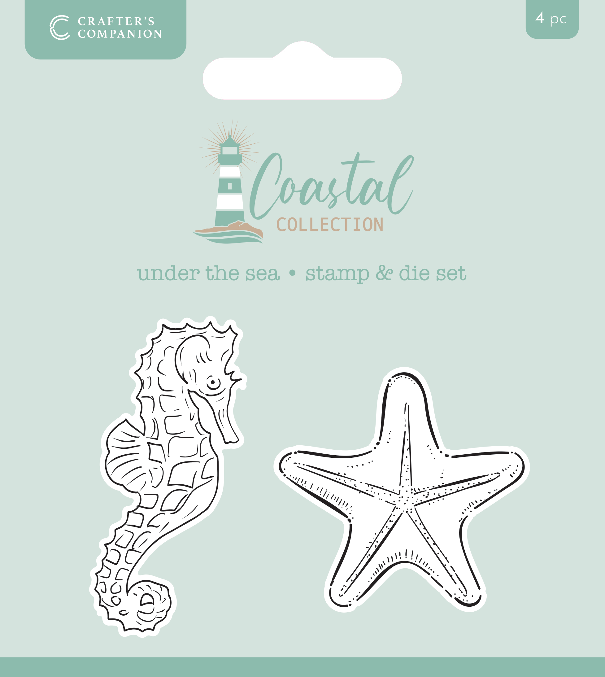 Crafter’s Companion Coastal Collection Stamp & Die - Under the Sea