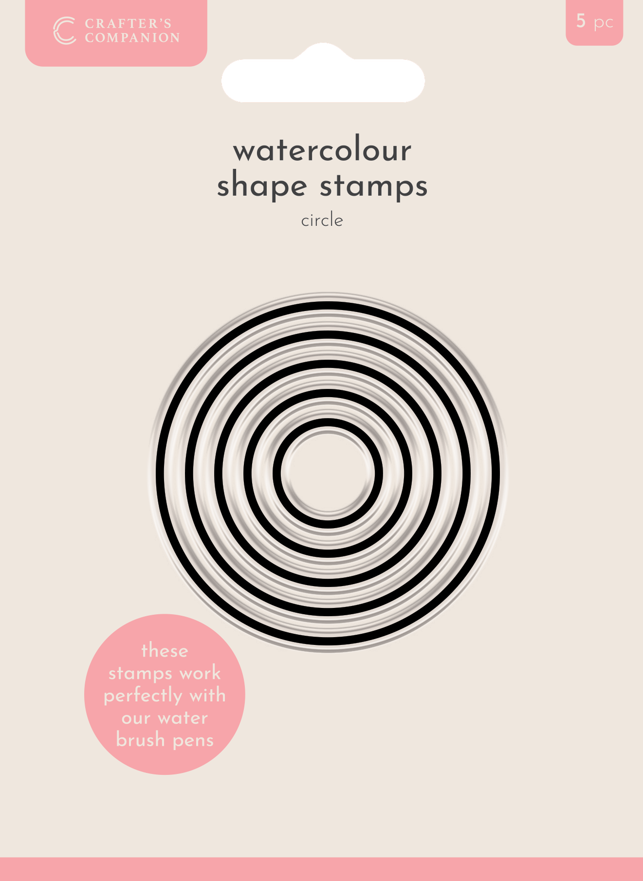 Crafter’s Companion Photopolymer Stamp - Circle