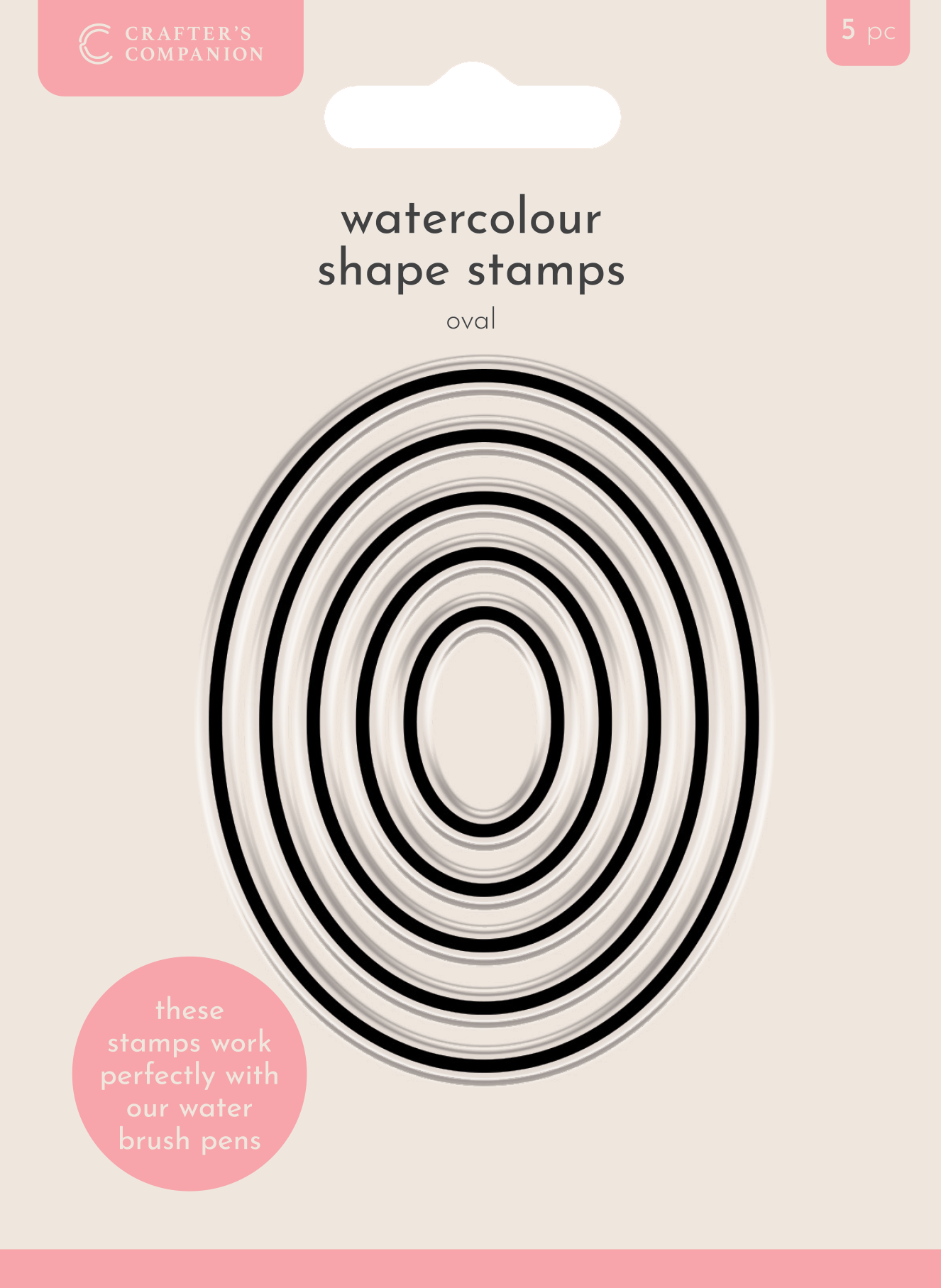 Crafter’s Companion Photopolymer Stamp - Oval