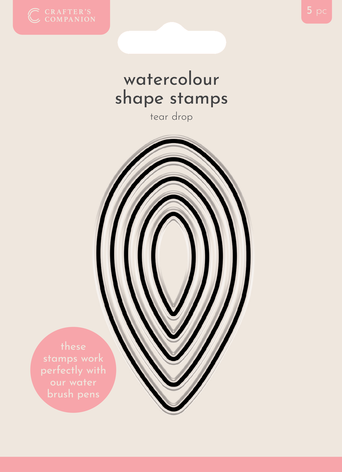 Crafter’s Companion Photopolymer Stamp - Tear Drop