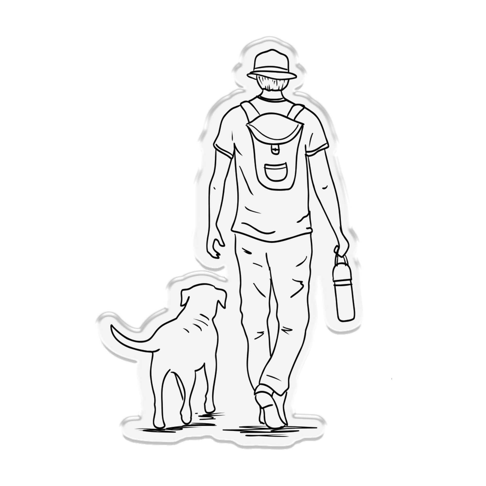 Crafters Companion The Great Outdoors Clear Acrylic Stamp Set - New Adventures