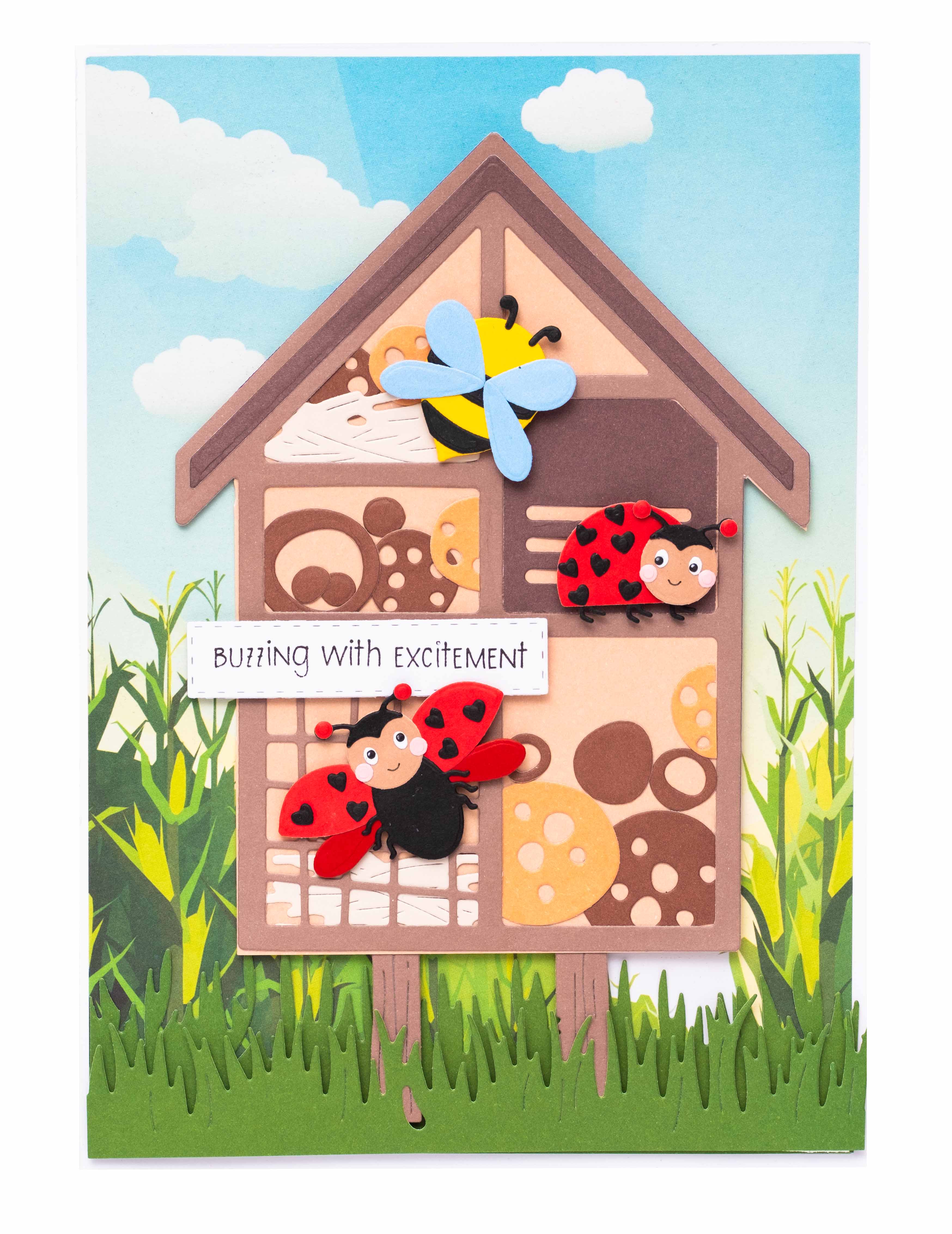 CCL Cutting Die Bees & Bugs Friendz 28 Pieces