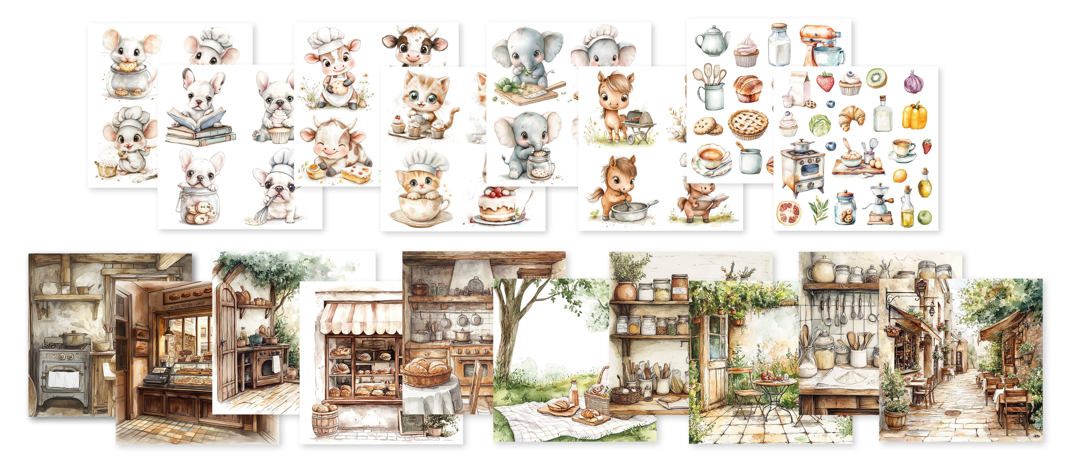 CCL Collage Paper Pad Sweet As Pie Essentials 36 Sheets