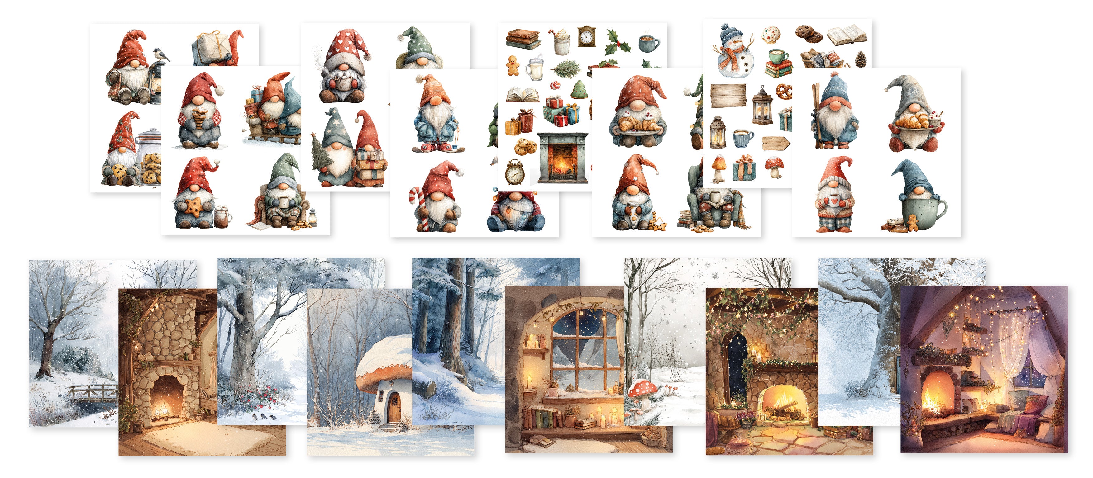 CCL Collage Paper Pad James The Gnome Essentials 36 Sheets