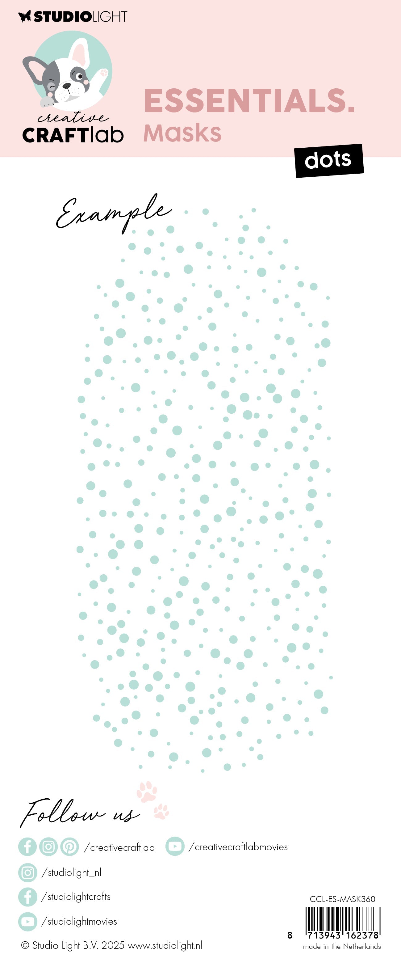 CCL Masks Dots Essentials 1 Pieces