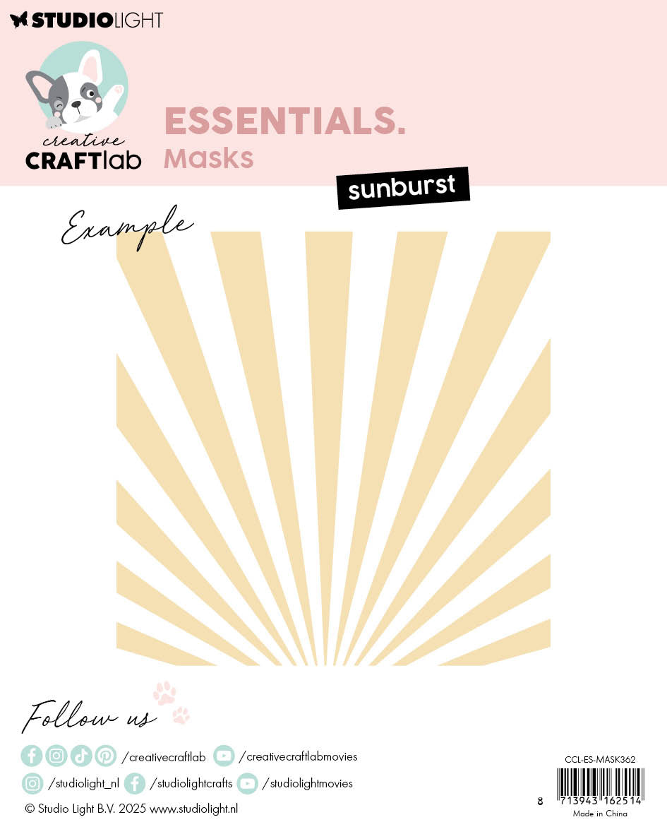 CCL Masks Sunburst Essentials 1 Piece