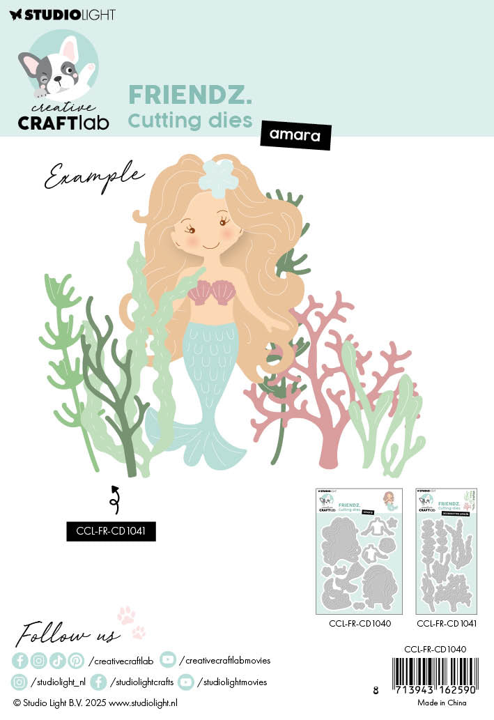 CCL Cutting Die Amara Friendz 11 Pieces