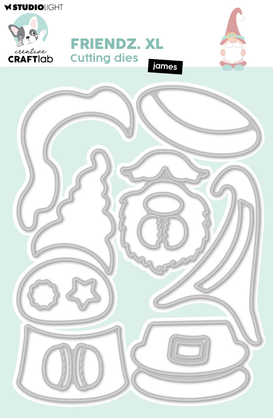 CCL Cutting Die James Friendz 14 Pieces