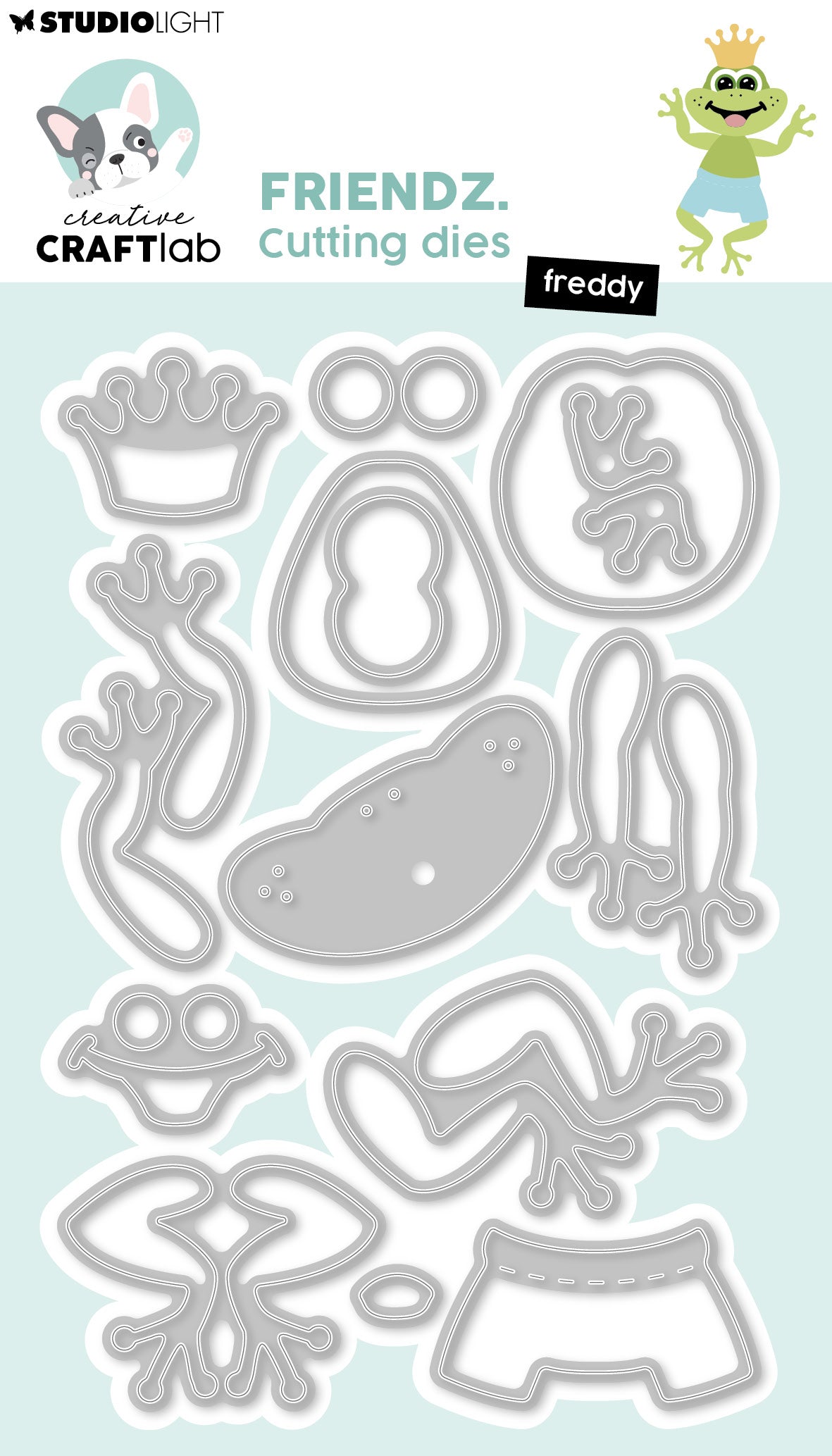 CCL Cutting Die Freddy Friendz 22 Pieces