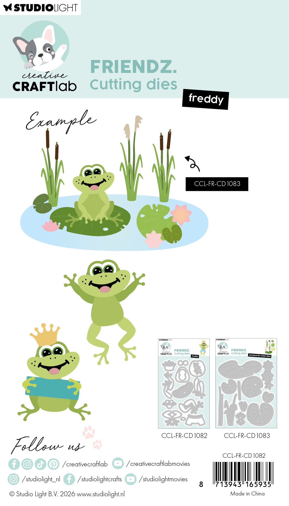 CCL Cutting Die Freddy Friendz 22 Pieces