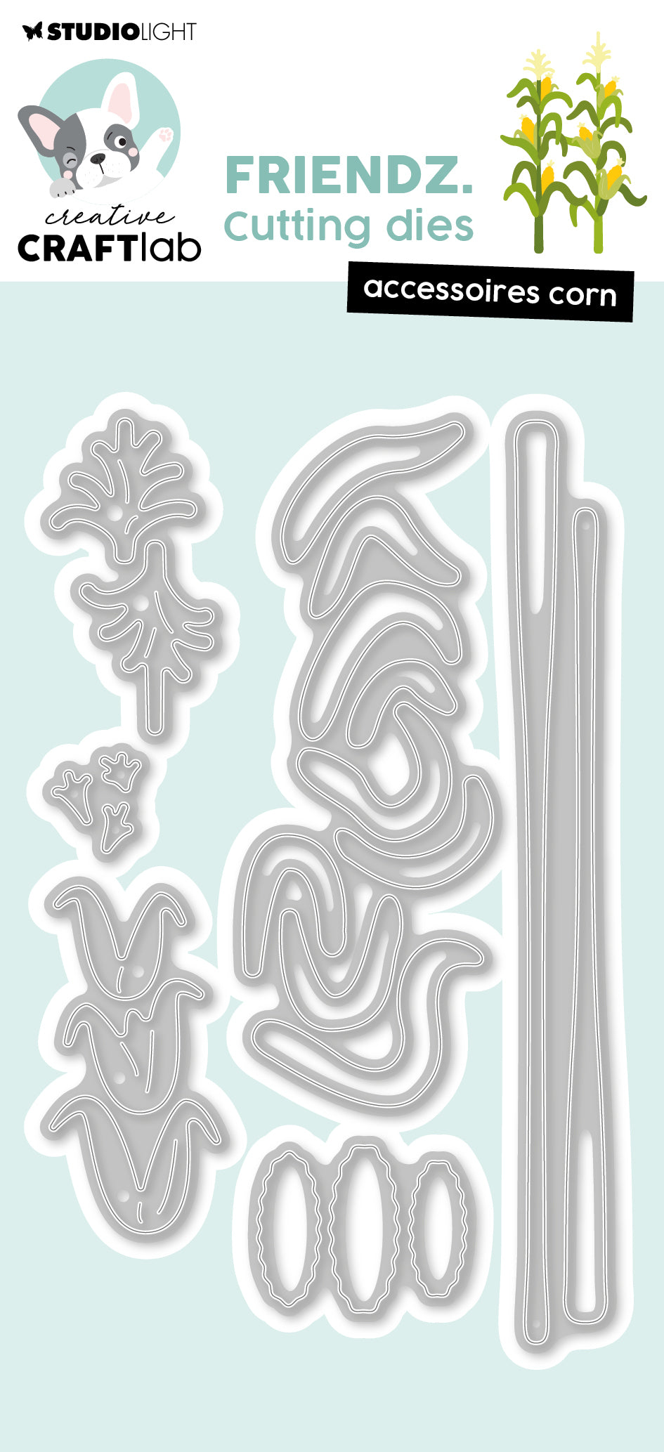 CCL Cutting Die Accessoires Corn Friendz 6 PC
