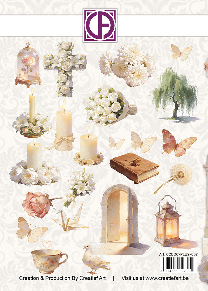 Creatief Art - Die-Cuts - In Loving Memory - 23 pieces