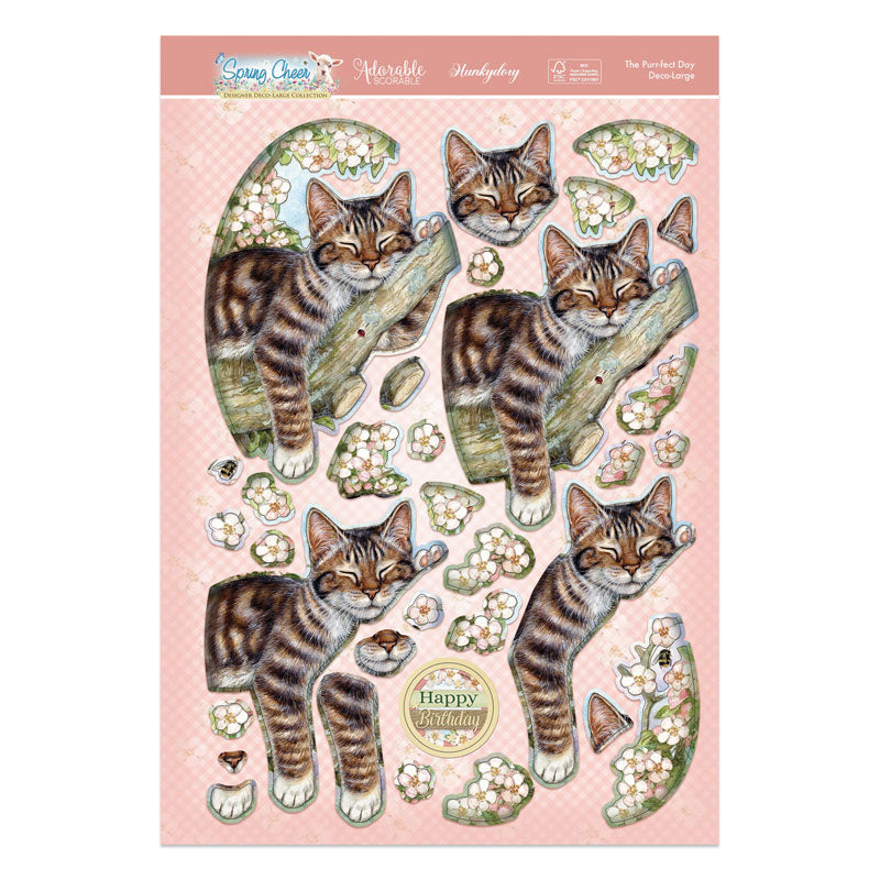 Spring Cheer Deco-Large Set - The Purr-fect Day