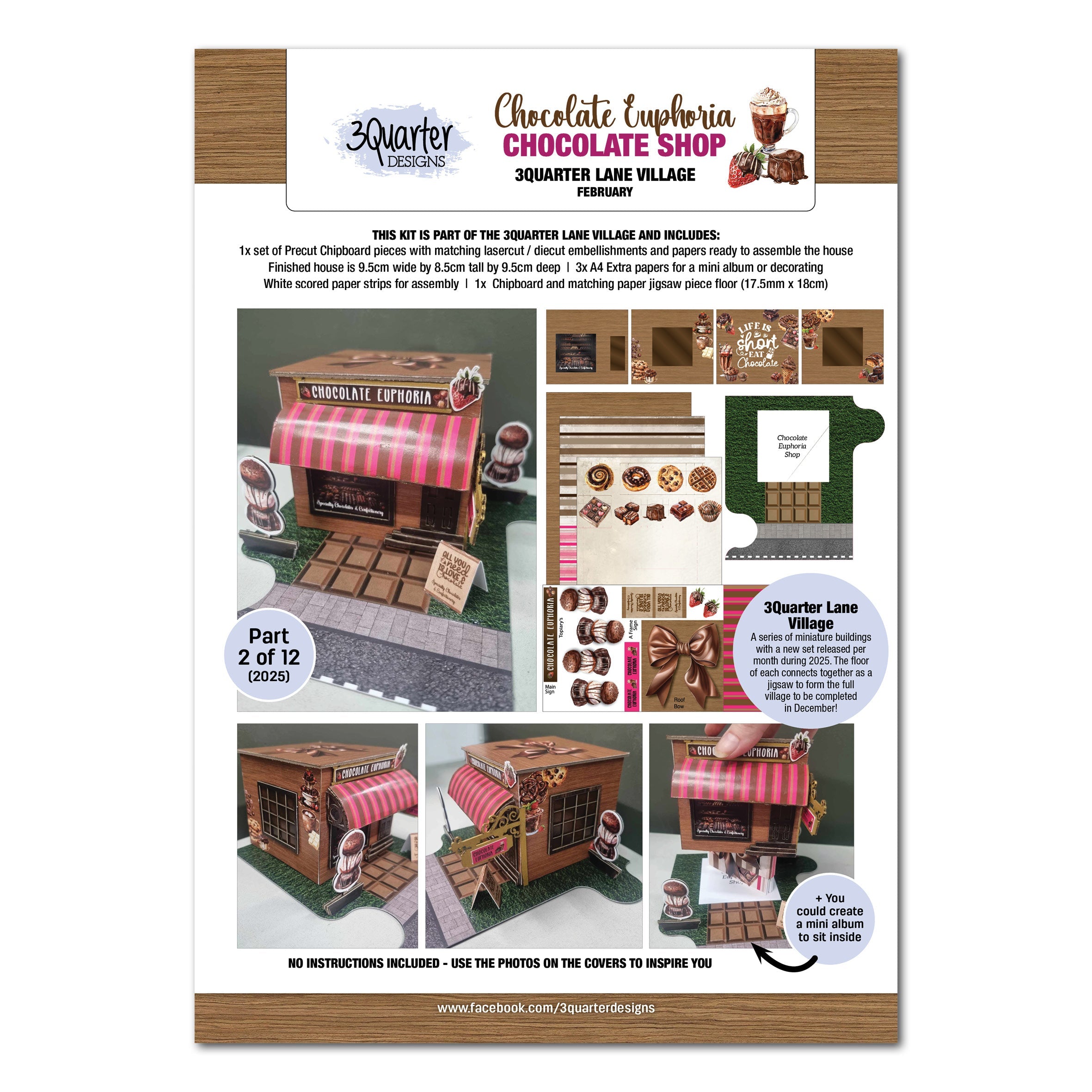 3Quarter Designs Lane Village - Chocolate Euphoria Chocolate Shop