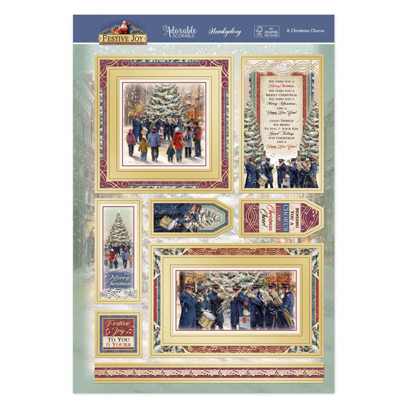 A Christmas Chorus Luxury Topper Set