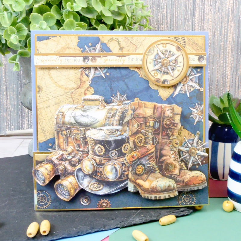 Clockwork Curiosities 8" x 8" Paper Pad