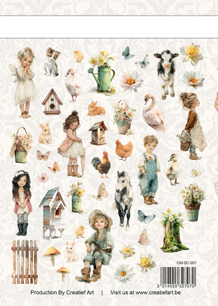 Creatief Art - Die-Cuts - In Full Bloom - 46 Pieces