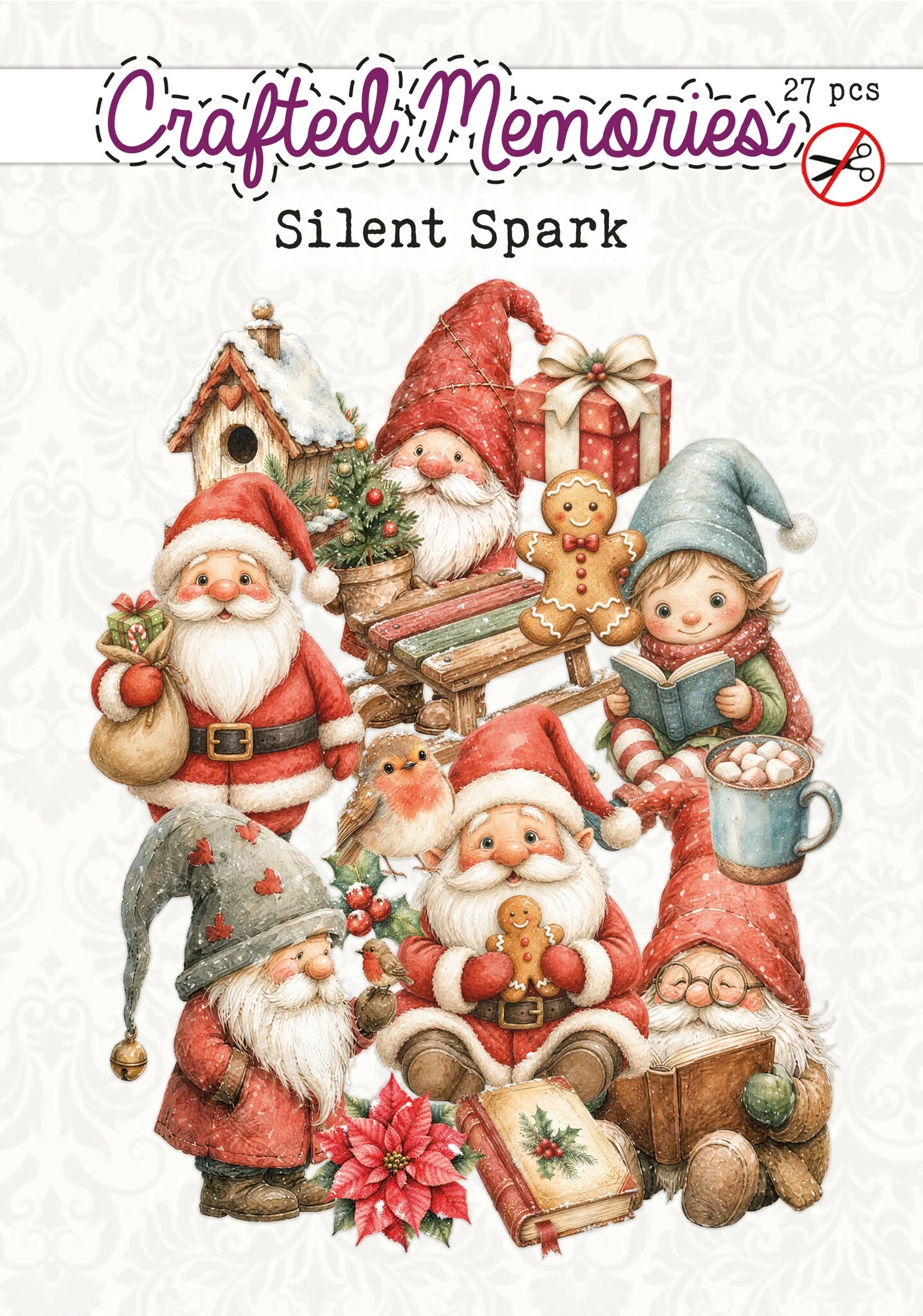 Creatief Art - Die-Cuts - Silent Spark - 27 pieces
