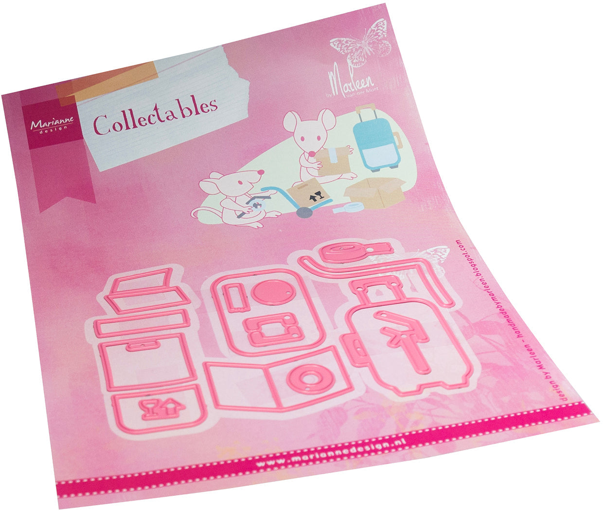 Marianne Design Collectables Die - Moving Accessories By Marleen