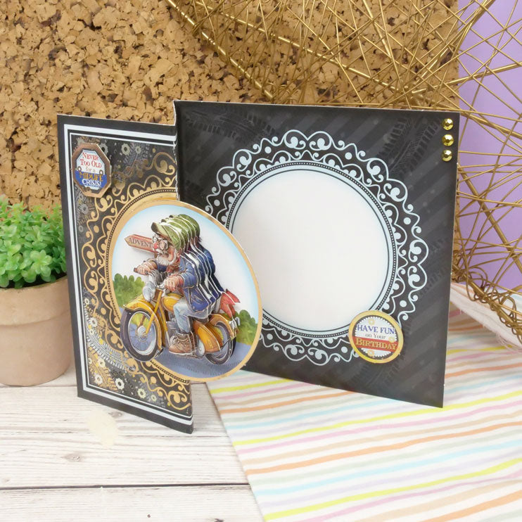 Delightful Golden Oldies Decoupage Card Kit