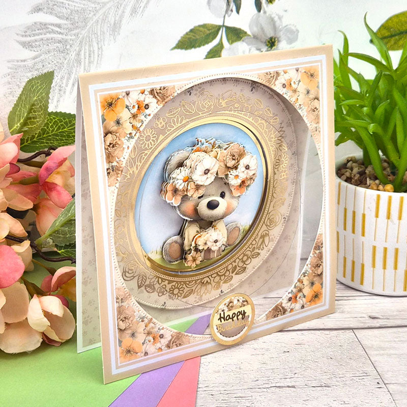 Delightful Bears Decoupage Card Kit