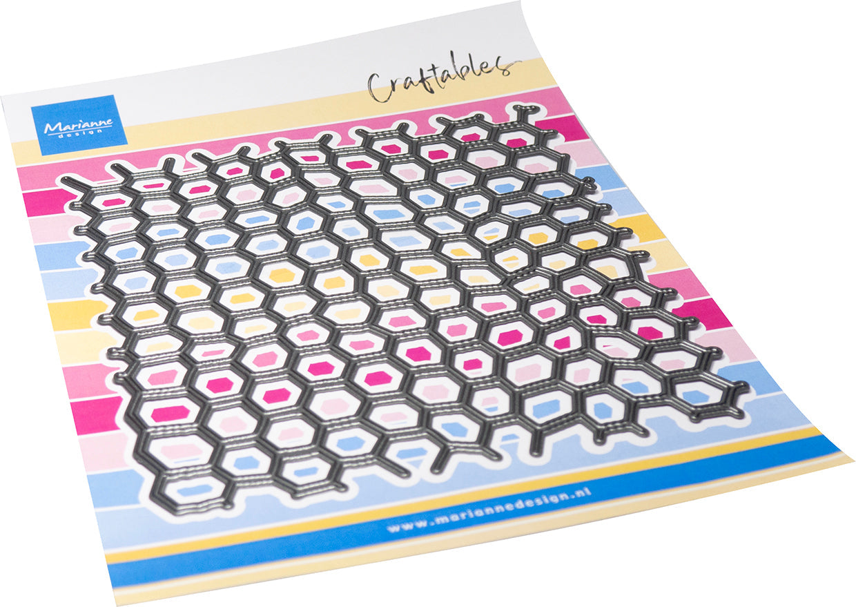 Marianne Design Craftables Die - Background - Chicken Wire