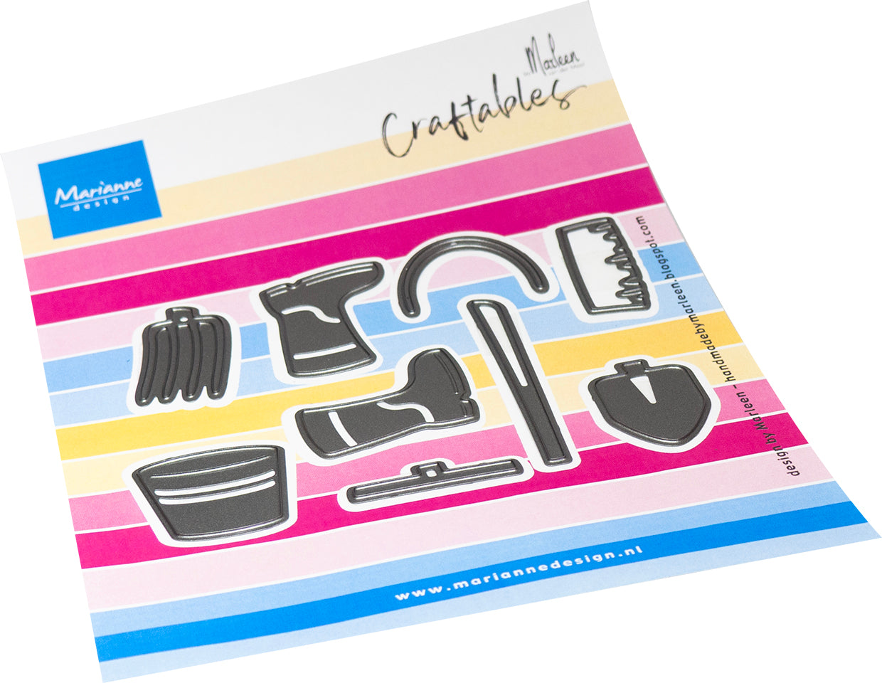 Marianne Design Craftables Die - Farm Tools by Marleen