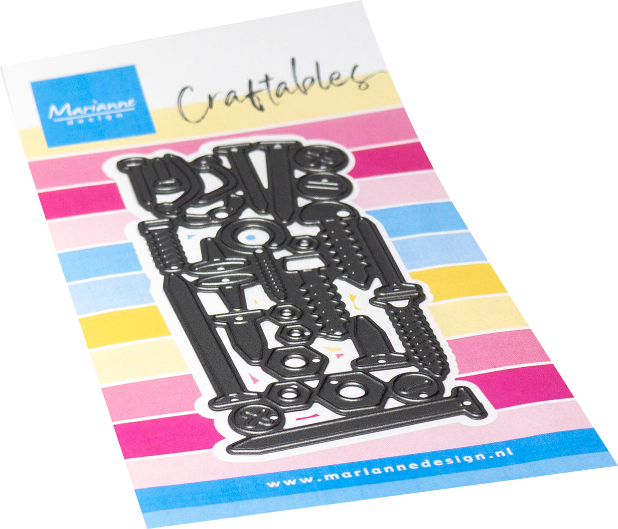Marianne Design Craftables Die - Punch Die XL - Nuts & Bolts