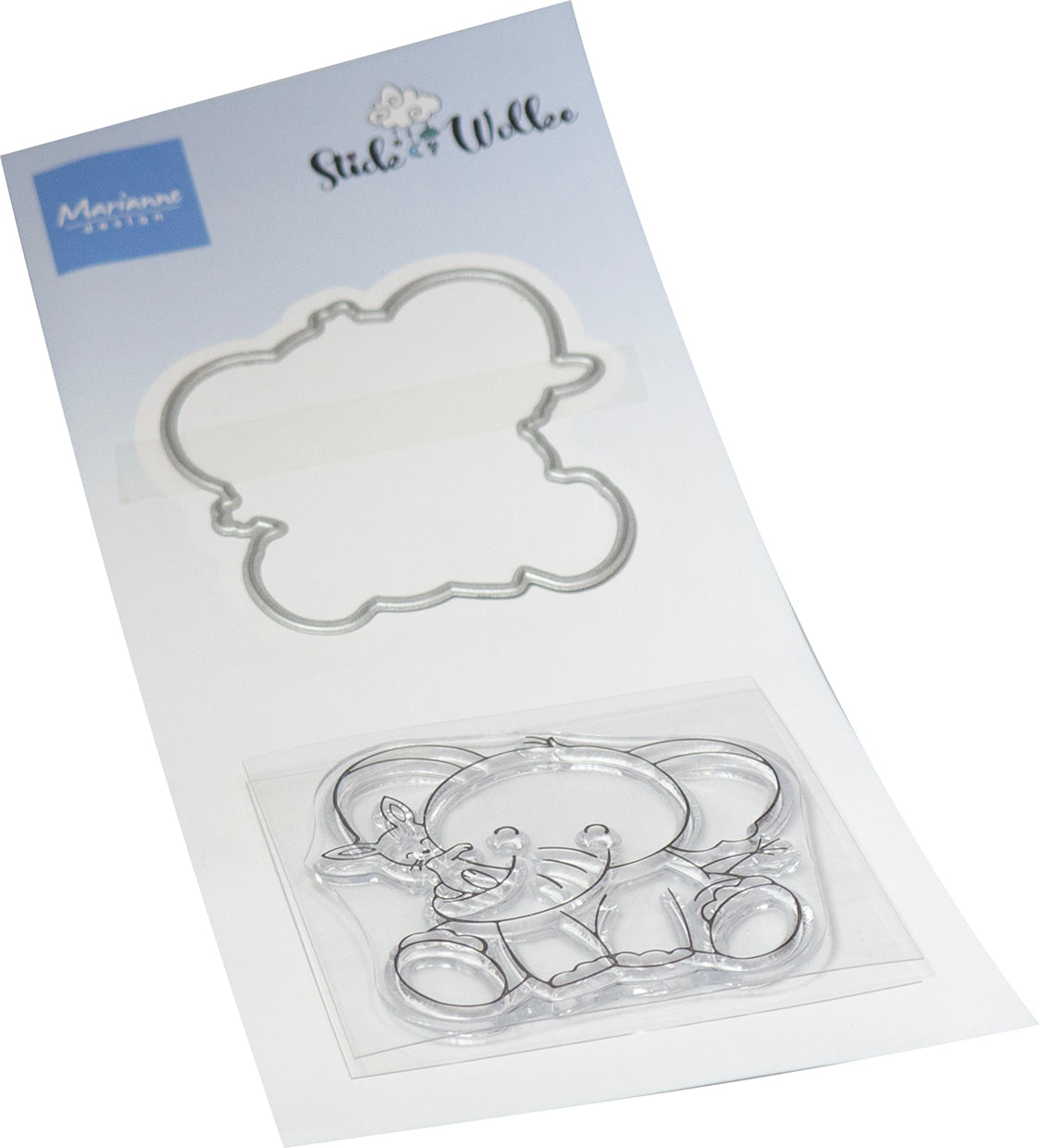 Marianne Design Stamp & Die Set - Elephant Hug
